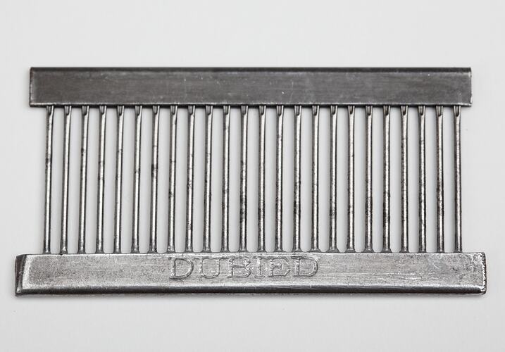 Part - 'Dubied', Knitting Machine, circa 1950