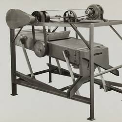 Photograph - Schumacher Mill Furnishing Works, 'Vibratoy Sifter', Port Melbourne, Victoria, 1943