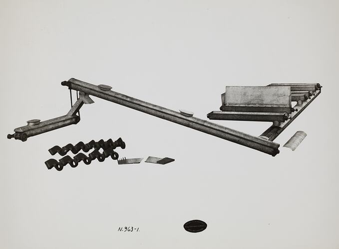 Photograph - Schumacher Mill Furnishing Works, 'Milk Conveyors', Port Melbourne, Victoria, circa 1930s