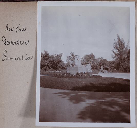 'In the Garden', Egypt, Captain Edward Albert McKenna, World War I, 1914-1915
