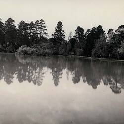 Photograph - Lake at 'Rupertswood' Mansion, Sunbury, Victoria, circa 1922