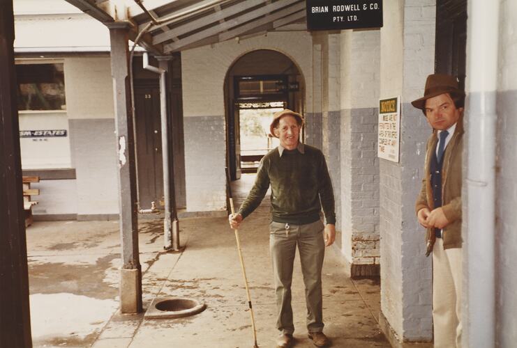 Agents' Office, Newmarket Saleyards, 29 Aug 1985