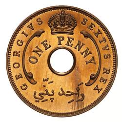 Proof Coin - 1 Penny, British West Africa, 1952
