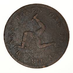Token - 1 Penny, Isle of Man, 1811