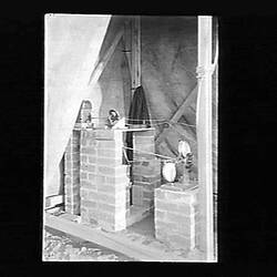 Glass Negative - Merfield's Hut, Solar Eclipse Expedition, Goondiwindi, Queensland, Sep 1922