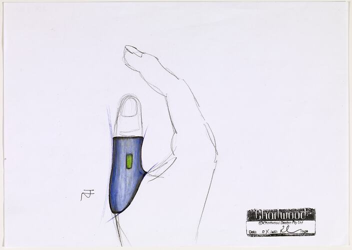 Sketch - Baton Runner's Thumb Ring