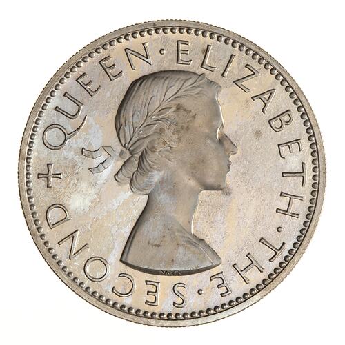 Proof Coin - Florin (2 Shillings), New Zealand, 1953