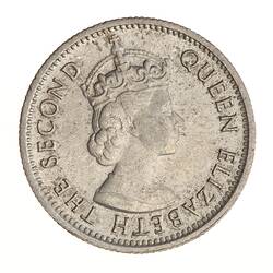 Coin - 5 Cents, Malaya & British Borneo, 1957