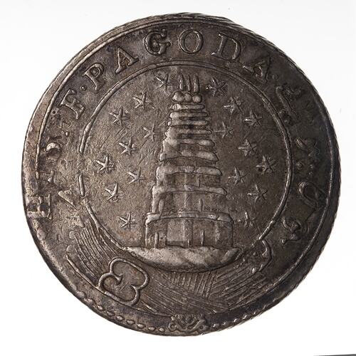 Coin - 1/2 Pagoda, Madras Presidency, India, 1808-1812