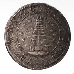 Coin - 1/2 Pagoda, Madras Presidency, India, 1808-1812