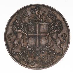 Coin - 4 Pice, Madras Presidency, India, 1825