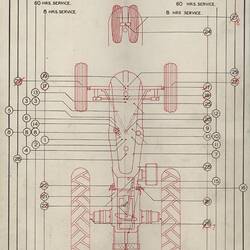 Service Manual - H.V. McKay Massey Harris, SUNSHINE MASSEY HARRIS, Type 744D, Tractor, 1955