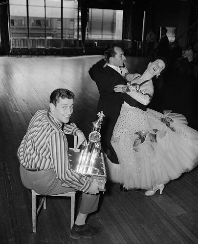 Ballroom Dancers at Mickey Powell's Studio, Melbourne, Victoria, 1958