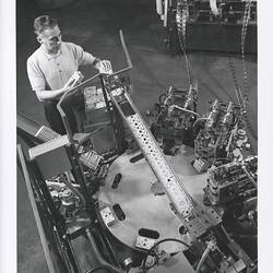 Slide - Kodak Australasia Pty Ltd, Camera Assembly Production Line, circa 1960s