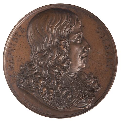 Medal - Jean Baptiste Colbert, France, 1826