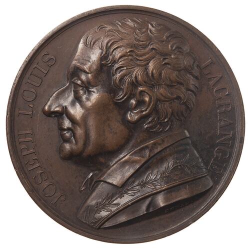Medal - Joseph Louis Lagrange, France, 1818