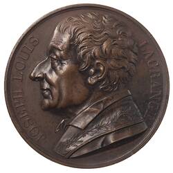 Medal - Joseph Louis Lagrange, France, 1818
