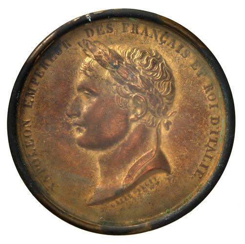 Medal - Portrait of Napoleon Bonaparte (Emperor Napoleon I), France