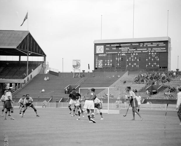Men's Field Hockey Final, Olympic Games, Melbourne, Victoria, 1956