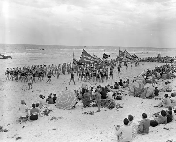 Surf Life Saving Competition, Victoria, 1956