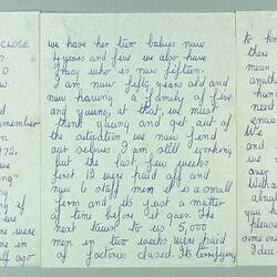 Letter - To Alex & Betty from Fred & Hazel Lawson, Dec 1980