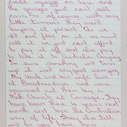 Letter - To Mr & Mrs Ward from Hazel and Ray Selby, Worksop, England, post 1962