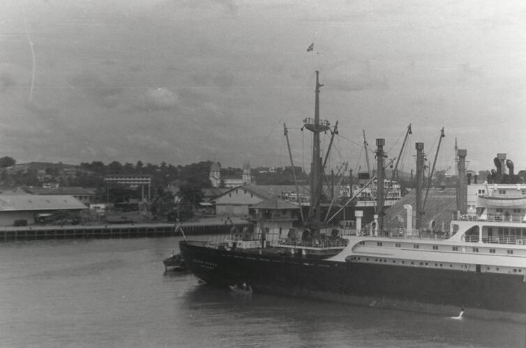 Singapore harbour, 2 December 1961