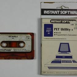 Software Package - Instant Software, Trek-X, Commodore, Personal Computer, PET, 1979