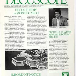 Newsletter - Decuscope, DECUS, Jun 1979