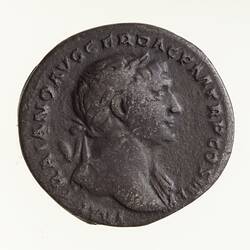 Coin - Denarius, Emperor Trajan, Ancient Roman Empire, 112-117 AD