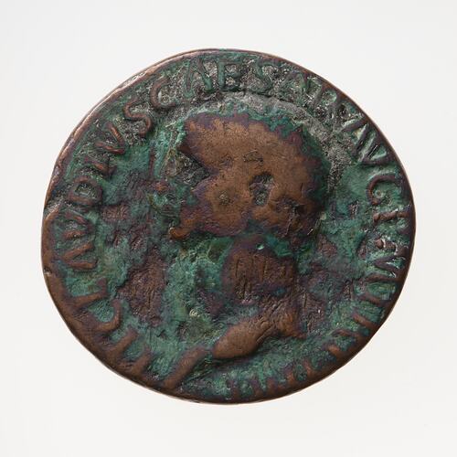 Coin - As, Emperor Claudius, Ancient Roman Empire, 41-50 AD