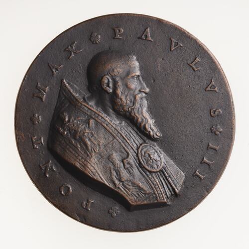 Electrotype Medal Replica - Pope Paul III