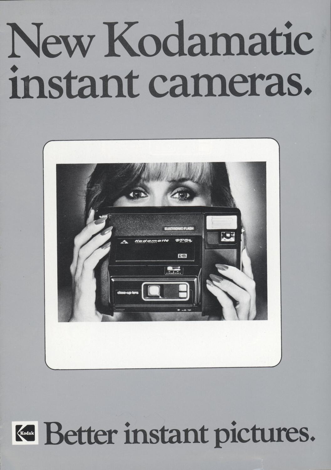 Brochure - Kodak Australasia Pty Ltd, 'New Kodamatic Instant Cameras ...