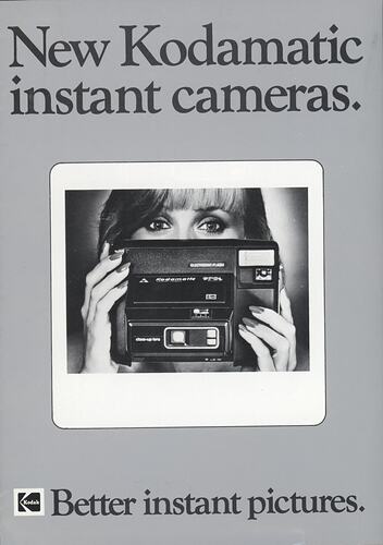 Brochure - Kodak Australasia Pty Ltd, 'New Kodamatic Instant Cameras', circa 1982