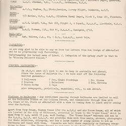 Bulletin - 'Kodak Staff Service Bulletin', No 2, 16 Aug 1941