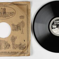 Disc Recording - Edison, Double-Sided, 'You Horrible Fellow Where Are You Going' & 'Prize Song', 1919-1929