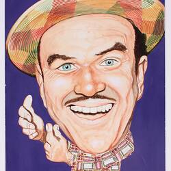 Painting - Harry 'Happy' Hammond, J. Rogers, 1960s