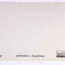 Souvenir Postcard Album - Appenzell, Switzerland, Austria, circa 1955