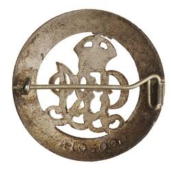 WWI Badge - Services Rendered, Australia, circa 1919