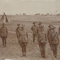 Photograph - 'All That Was Left of 3rd Field Ambulance', Tel-el-Kebir, Egypt, World War I, 1915-1918