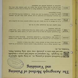 Publicity Brochure - The Aerograph Co. Ltd, Spray Painting Equipment, circa 1925