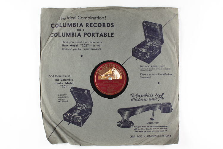 Disc Recording - The Gramophone Co. Ltd., Double-Side, '"Turandot" Selection', 1926- 1936