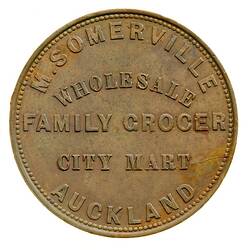 Mark Somerville, Wholesale Grocer, Auckland, New Zealand (circa 1830-1902)