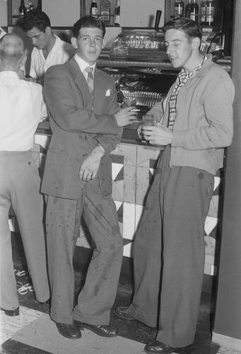 Harry & James Forbes, Onboard Fair Sky, Sitmar Line, Jul 1961