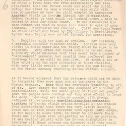 Lecture Outline - Esma Banner, 'Welfare Work in Germany', Country Womens Association, New South Wales, 27 Jul 1951