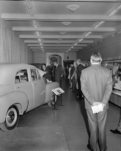 Royal Family Visit to the Museum, Swanston Street, Victoria, 1970