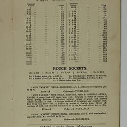 Trade Literature - Bevan & Edwards Pty Ltd, Machine Tools, 1907