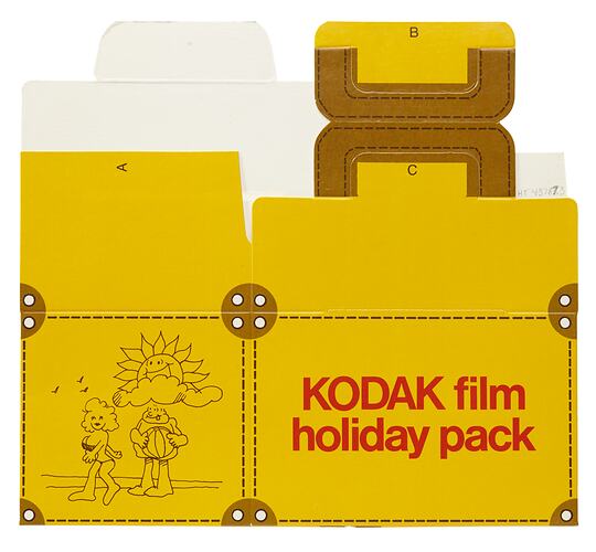 Box - Kodak (Australasia) Pty Ltd, 'Kodak Film Holiday Pack' Promotion Kit, circa 1975 - 1985