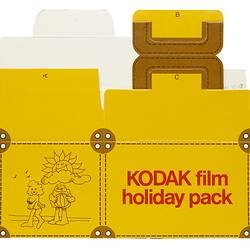 Box - Kodak (Australasia) Pty Ltd, 'Kodak Film Holiday Pack' Promotion Kit, circa 1975 - 1985