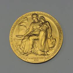 NU 44721, Medal Replica - Nobel Prize in Medicine 1960, Awarded to Sir [Frank] Macfarlane Burnet, Karolinska Institute, Sweden, 1960 (MEDALS)